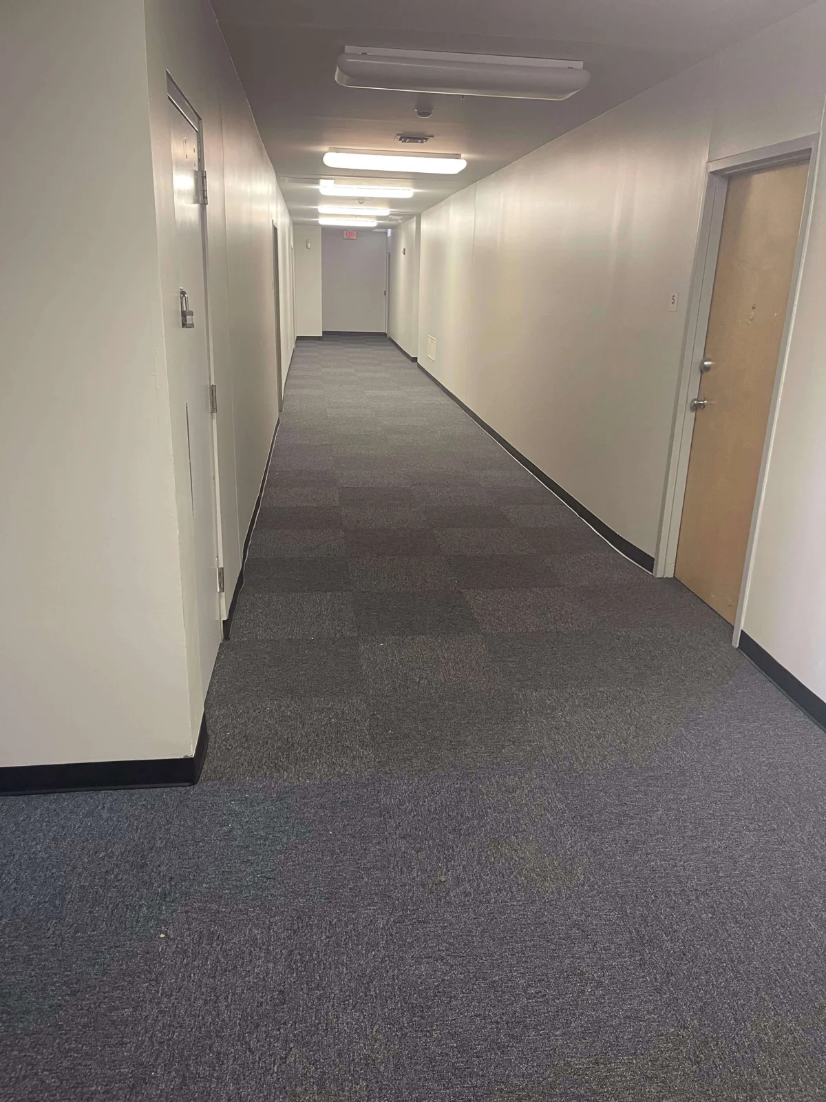 Commercial carpet installed by Superior Flooring